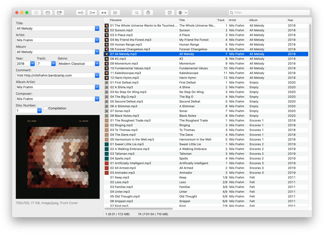 Mp3tag: the universal Tag Editor for Mac